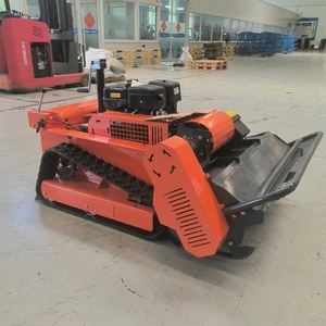 Hot Small Home Tracked Zero-Turn Garden <b>Lawn</b> <b>Mower</b> Robot with Motor & Gearbox for Slope Grass Cutting High Efficiency - Product Image 1