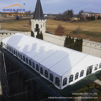 Tente extérieure modulaire quatre saisons en PVC imperméable pour mariage, événement d'entreprise, location, installation facile, ignifuge, CE
