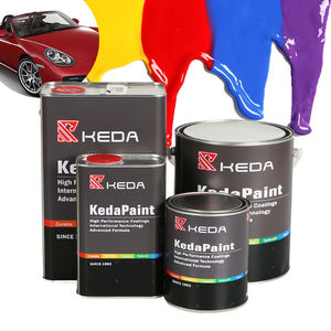 Automotive Body Paint Topcoat 2k Car Paint Solid Metallic Color Coat for Auto Refinish Car Paint Repair - Product Image 2