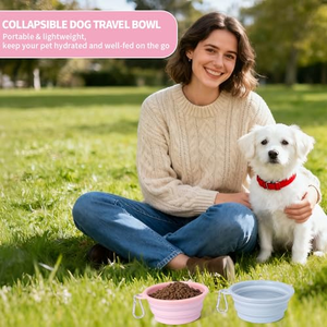 Bol pliable portable pour chien en TPE, vente en gros - Product Image 5