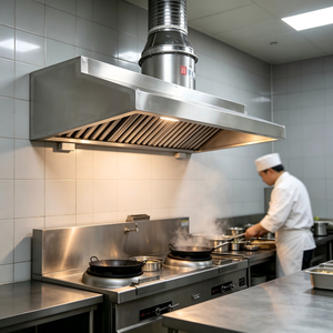 Campanas Extractoras <span class=keywords><strong>de</strong></span> <span class=keywords><strong>Cocina</strong></span> Comerciales <span class=keywords><strong>de</strong></span> Acero Inoxidable 201/304 <span class=keywords><strong>de</strong></span> Buena Calidad - Product Image 3