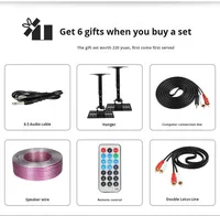Système audio complet TDK-810 pour salles de conférence de petite et moyenne taille, idéal pour salles de classe, enseignement de la danse, formations et conférences.