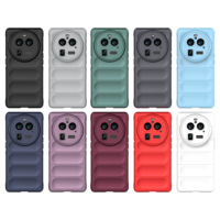 Shockproof silikon penutup lembut Armor tebal TPU olahraga penutup telepon Case untuk Oppo Find X6 X5 Pro