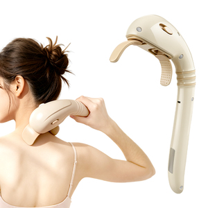 Masseur de cou professionnel Shiatsu à prise prolongée, pistolet de massage fascial portatif de qualité supérieure pour tissus profonds, double tête, pour le cou et les épaules - Product Image 1