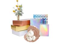 Boîte à tiroir rigide en papier kraft avec logo personnalisé, emballage de luxe recyclable pour vêtements, cosmétiques, cadeaux, achats