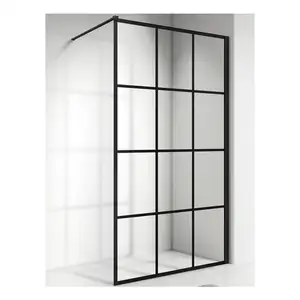 simple design hot sale glass bathroom partition shower room walk in for bathroom