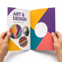 Imprimante de cartes en carton avec logo personnalisé Jiangsu à prix abordable pour le service d'impression de catalogues, brochures et dépliants d'entreprise