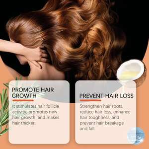 クロスボーダー専用髪再成長ローズマリー育毛刺激器強化ヘアエッセンス100% 天然バタナオイル - Product Image 5