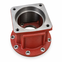 Boîtier d'engrenage de deuxième étage en fonte ductile OEM, réducteur de boîtier d'essieu moulé avec usinage CNC de précision pour systèmes de transmission