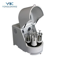 Broyeur à billes planétaire vertical portable certifié CE YLK, volume 0,4 L, haute vitesse, préparation d'échantillons pour la recherche et le développement de nanopoudres