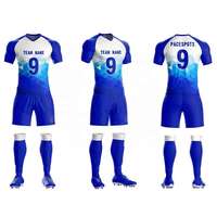 Kaos Sepak Bola Profesional Cepat Kering Desain Ringan Berkinerja Tinggi Kain Tahan Sobek