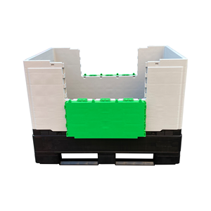 משטח פלסטיק תעשייתי מתקפל עם גלגלים לשימוש במחסן - Product Image 5