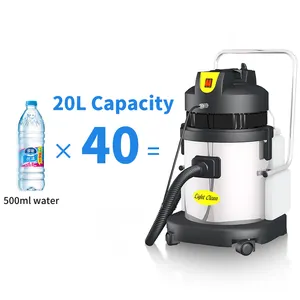 Commercial Vacuum Cleaner 20 Liters Carpet Cleaning Machine Commercial Multifunctional High-power Electric Vacuum Cleaner Sofa Hotel Scrubber