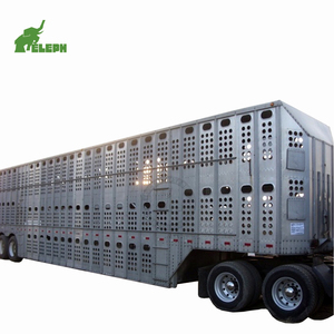 Semirremolque <span class=keywords><strong>de</strong></span> 3 Ejes <span class=keywords><strong>para</strong></span> <span class=keywords><strong>Transporte</strong></span> <span class=keywords><strong>de</strong></span> Caballos, <span class=keywords><strong>Ganado</strong></span> y Animales, Remolque con Barandas <span class=keywords><strong>de</strong></span> 50 Toneladas, Semirremolque <span class=keywords><strong>para</strong></span> <span class=keywords><strong>Ganado</strong></span> - Product Image 2
