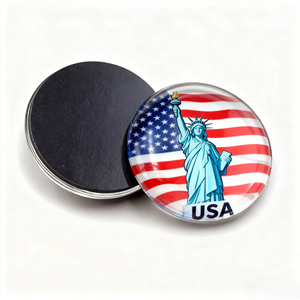 แม่เหล็กติดตู้เย็นรูปทรงโดมภาพคมชัดสูง รูปภาพสั่งทำ ของตกแต่งตู้เย็น ของขวัญส่งเสริมการขาย แม่เหล็กติดตู้เย็นคริสตัล - Product Image 2