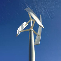 Installation facile éolienne 5 Kw générateur énergie renouvelable éolienne Offre Spéciale de turbine 200 tr/min 5000W système hybride solaire éolien