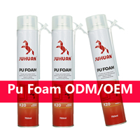 Mousse de polyuréthane expansive en spray pour fenêtres et portes de construction, vente en gros d'usine