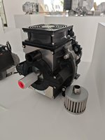 Compresor Scroll Sin Aceite YiBang 1.3KW 260L/min 220V 60Hz Trifásico 2 Bar, Equipo de Soporte para Producción de Oxígeno y Nitrógeno