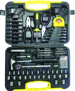 DOZ Professional Tool Box Combination Household Hand Tools Kit Mini Screwdriver Socket Wrench Tool Box Set