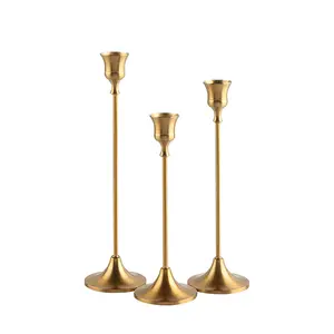 Sylwan candelabros de casamento estilo de luxo, decorativo, dourado, metal, atacado, centro de vendas diretas, peças, decoração de casamento