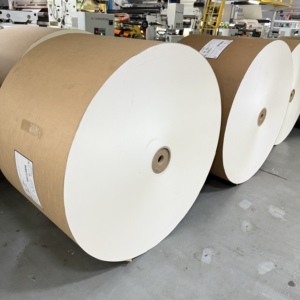 Rouleau de papier enduit de PE à base de pâte de bois, matière première résistante à l'humidité pour la fabrication de gobelets en papier - Product Image 6