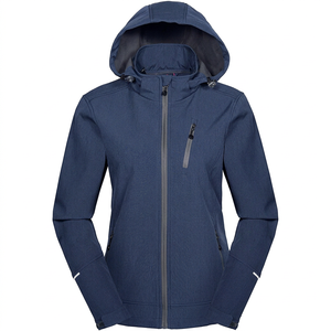 Veste matelassée à capuche slim blanche pour homme, imperméable, coupe-vent, fermeture éclair, col montant, polyester recyclé, garniture en fourrure de mouton - Product Image 1