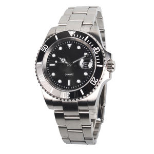 कस्टम पुरुषों की लक्जरी फैशन घड़ी 3 एटम गोता स्टेनलेस स्टील क्वार्ट्ज खेल घड़ियों के साथ ग्लास डायल विंडो सिक्का प्रकार के साथ - Product Image 3