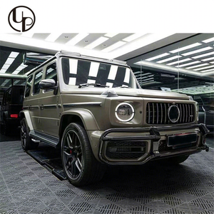 <span class=keywords><strong>Mercedes</strong></span> G Class กันชนหน้าทำจากเหล็กสแตนเลสสำหรับ <span class=keywords><strong>G63</strong></span> W464พร้อมตัวป้องกันสีเงินสีดำอัพเกรดได้2019-2024 - Product Image 5