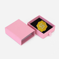 Boîte cadeau en papier personnalisée avec logo, type tiroir, pour écharpes, ceintures et épingles en émail – Vente en gros