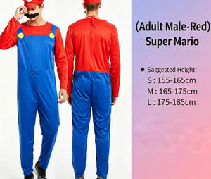 Costume de dessin animé en coton unisexe pour enfants, kit cosplay parent-enfant avec manches bouffantes, <span class=keywords><strong>déguisement</strong></span> pour spectacle sur scène - Product Image 5