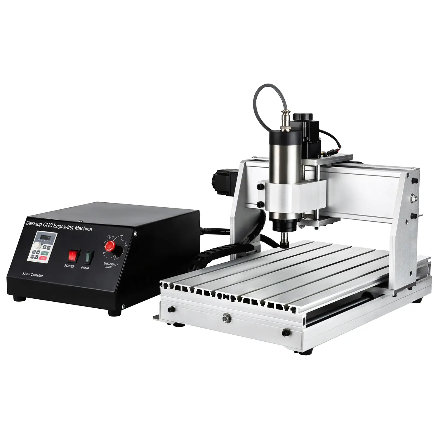 Mesin pemotong ukir CNC kecil 1,5 kW/Router CNC Mini 3040/Desktop CNC harga murah