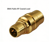 Connecteur coaxial RF BMA-JR, connecteur mâle BMA, puissance 2W, DC-18GHz, impédance 50, cuivre plaqué or, système micro-ondes, terminal RF