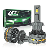Phares LED HYNBYZJ 140W 18000LM H1 H11, ampoules de phares automobiles 6500K lumière blanc chaud, phares LED de voiture H4 Canbus, éclairage automobile H7