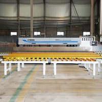 Machine de profilage et de polissage multifonctionnelle à 19 têtes pour le meulage des bords de pierre, du granit et du marbre