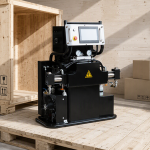 Machine à pulvériser de la mousse polyuréthane hydraulique 18 kW CNMC-500L, pulvérisateur d'isolation haute efficacité - Product Image 4