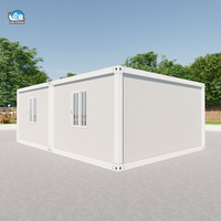 Maison mobile conteneur portable de 20 pieds avec deux chambres, idéale pour les cliniques et les postes de soins infirmiers – Maison modulaire préfabriquée