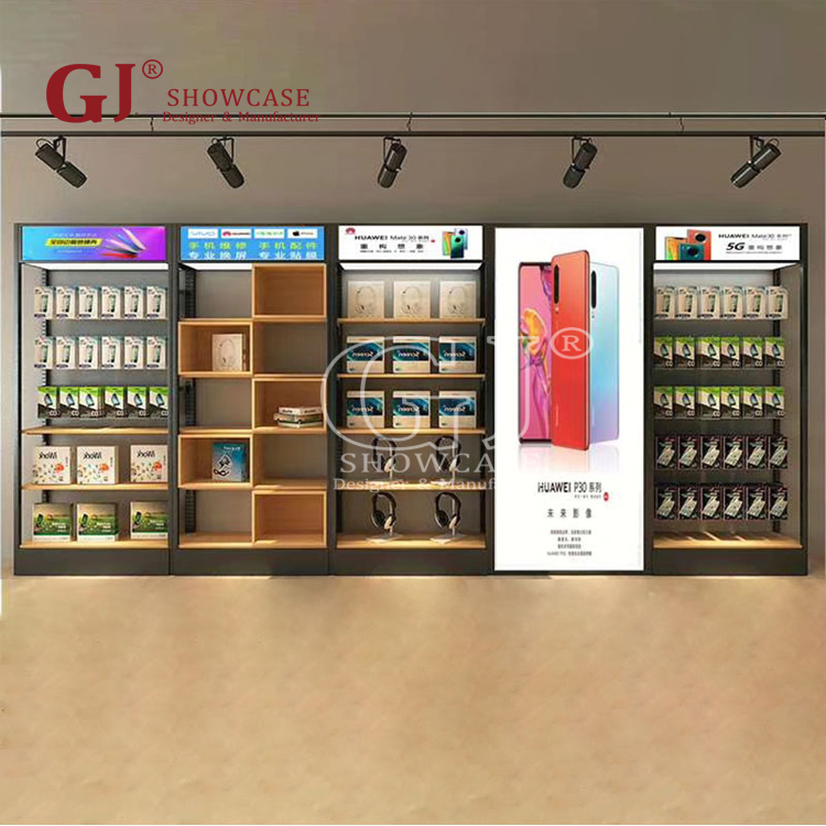 卸売小売店什器 携帯電話棚 携帯電話アクセサリー陳列棚 電子機器用