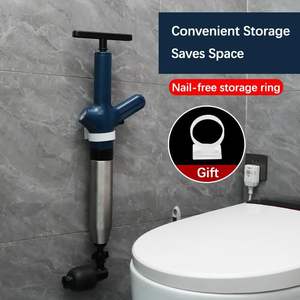 Desatascador Universal Flexible y Ecológico de Goma y Acero al Carbono con Recubrimiento en Polvo para Inodoros y Baños - Product Image 5