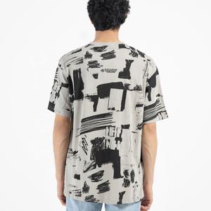 เสื้อยืดผู้ชายผ้าไมโครไฟเบอร์ระบายอากาศได้ดีทำจากผ้าคุณภาพสูงประสิทธิภาพแบบลำลอง - Product Image 2