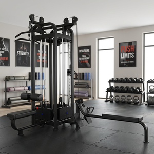 Appareil <span class=keywords><strong>de</strong></span> musculation multi-positions pour club <span class=keywords><strong>de</strong></span> fitness commercial, pour 3, 4, 5 ou 8 personnes, entraînement complet du corps, construction robuste - Product Image 2