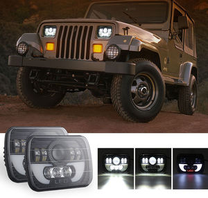 Barra de Luz LED de Alta Potencia de 40 W, 5x7, 5 Pulgadas, 12 V, H4, 6000 K, 4000 LM, para SUV, UTV - Product Image 6