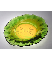 Artfamily Custom Crystal Glazen Transparante Gekleurde Fruitschaal Exquise Fruitbord voor Huisdecoratie