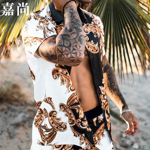 Nuovi abiti da <span class=keywords><strong>uomo</strong></span> <span class=keywords><strong>Casual</strong></span> <span class=keywords><strong>Casual</strong></span> in cotone stampato - Product Image 1