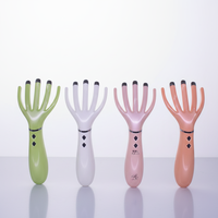 OEM Maßgefertigter Handform-Kopfmassagegerät SM-103 China Großhandel Batteriebetriebenes Vibrations-Heiz-Kopfhautmassagegerät für den Heimgebrauch