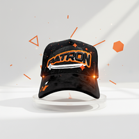 Casquette de baseball unisexe de haute qualité à 5 panneaux avec logo brodé 3D, personnalisable, style urbain, vente en gros, Gorras Scream