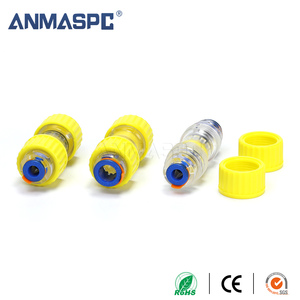 Conector hermético de gas y agua HDPE DPZA8/6mm para manguera de aire, conector de microducto, bloqueador de gas de ajuste directo - Product Image 5