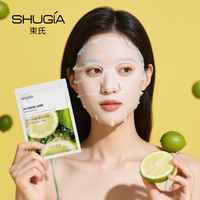 Masque facial au citron Phytoncid, revitalise et repulpe la peau, soulage la sécheresse, booste l'éclat de la peau, OEM disponible