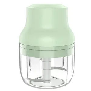 Mini exprimidor eléctrico de alimentos para el hogar, picadora de ajo, trituradora inalámbrica, herramienta de cocina para cebolla y verduras, licuadora de 250ML