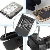 Jeu de tournevis de précision professionnel durable 24 en 1 pour la réparation d'ordinateurs, de téléphones portables et de la maison avec poignée en acier de qualité bricolage