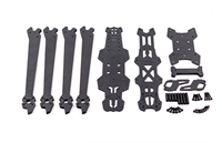 Kit de cadre FPV longue portée GK-V3 10/13/15 pouces en fibre de carbone avec bras de 7 mm/8 mm pour drone de levage lourd Cinelifter pour moteur 31xx/42xx